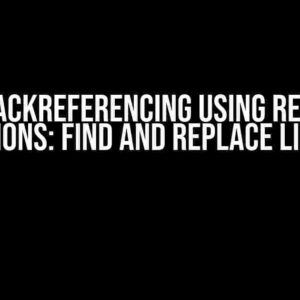 VBA Backreferencing using Regular Expressions: Find and Replace like a Pro!